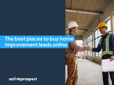 best places to buy home improvement leads online