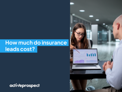 insurance leads cost